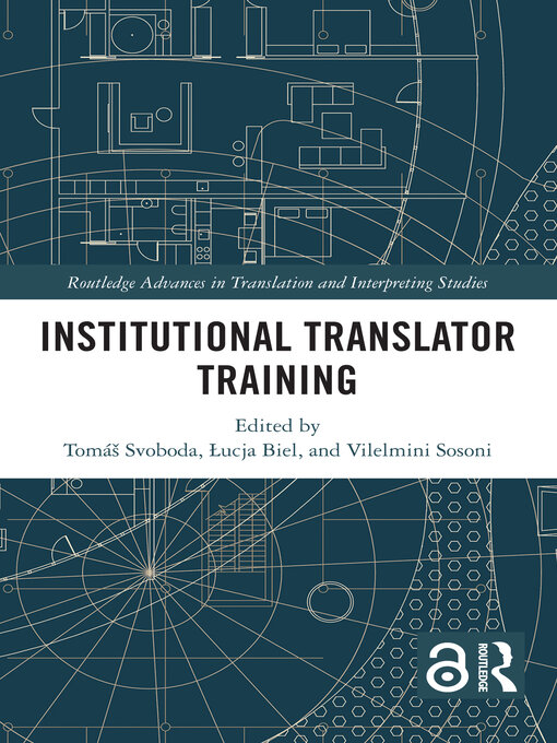 Title details for Institutional Translator Training by Tomáš Svoboda - Available